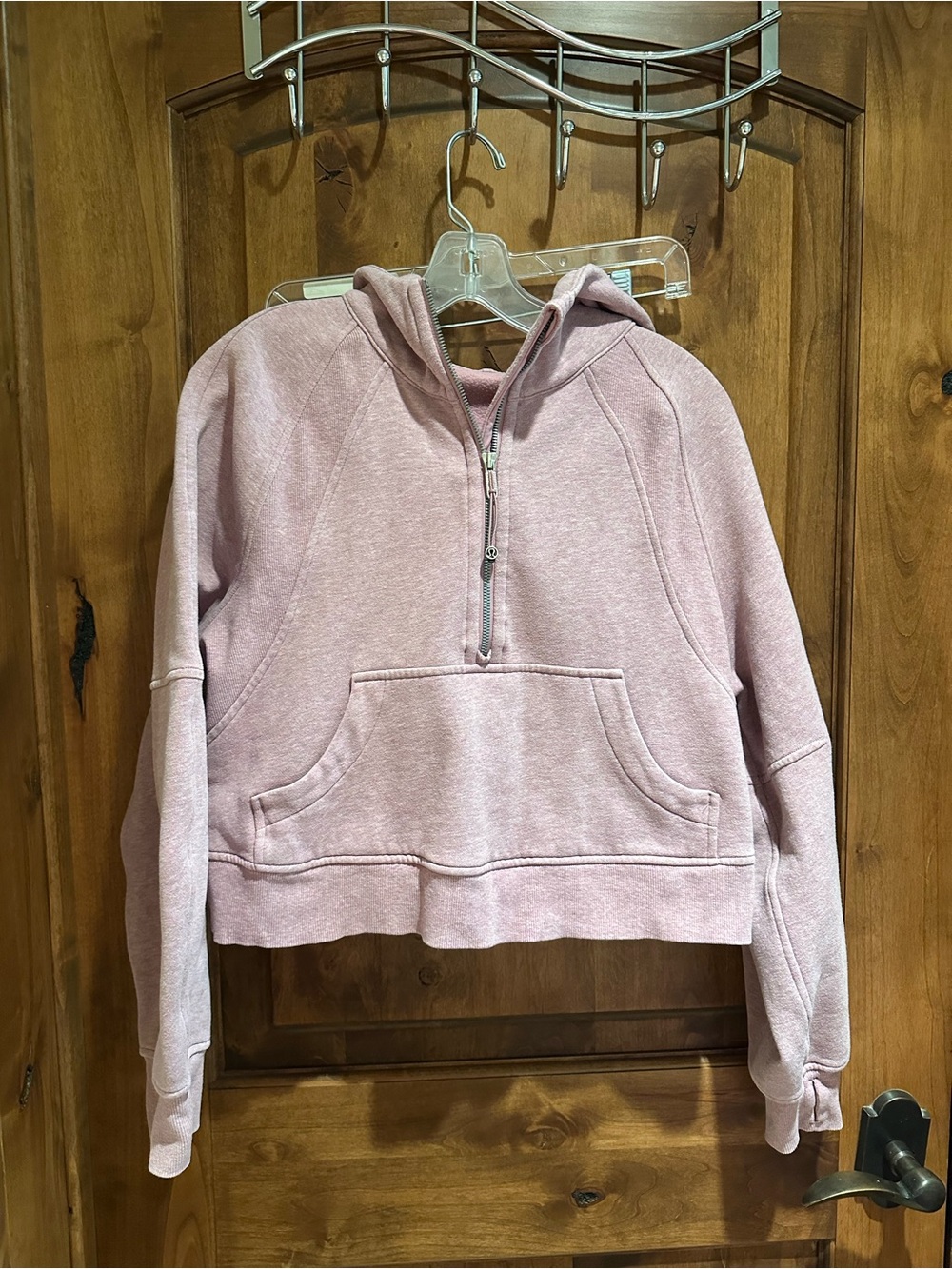 Lululemon athletica Scuba Oversized Half-Zip Hoodie Blush Pink Size XS/S